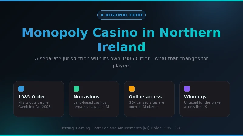 How gambling law in Northern Ireland differs from Great Britain